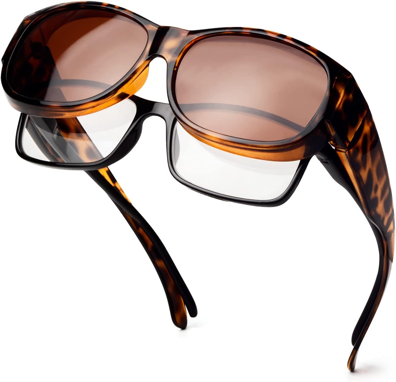 Солнцезащитные очки с поляризованным покрытием, надеваемые поверх обычных очков, женские солнцезащитные очки с защитой от УФ-излучения, легкие Face Shadow, M Brown Leopard / Brown
Солнцезащитные очки с поляризованным покрытием, надеваемые поверх обычных очков, женские солнцезащитные очки с защитой от УФ-излучения, легкие Face Shadow, M Brown Leopard / Brown