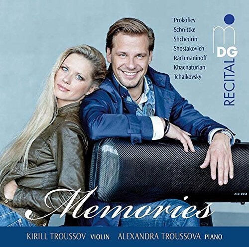 CD диск Prokofiev / Troussov, Kirill / Troussiva, Alexandra: Memories
CD диск Prokofiev / Troussov, Kirill / Troussiva, Alexandra: Memories