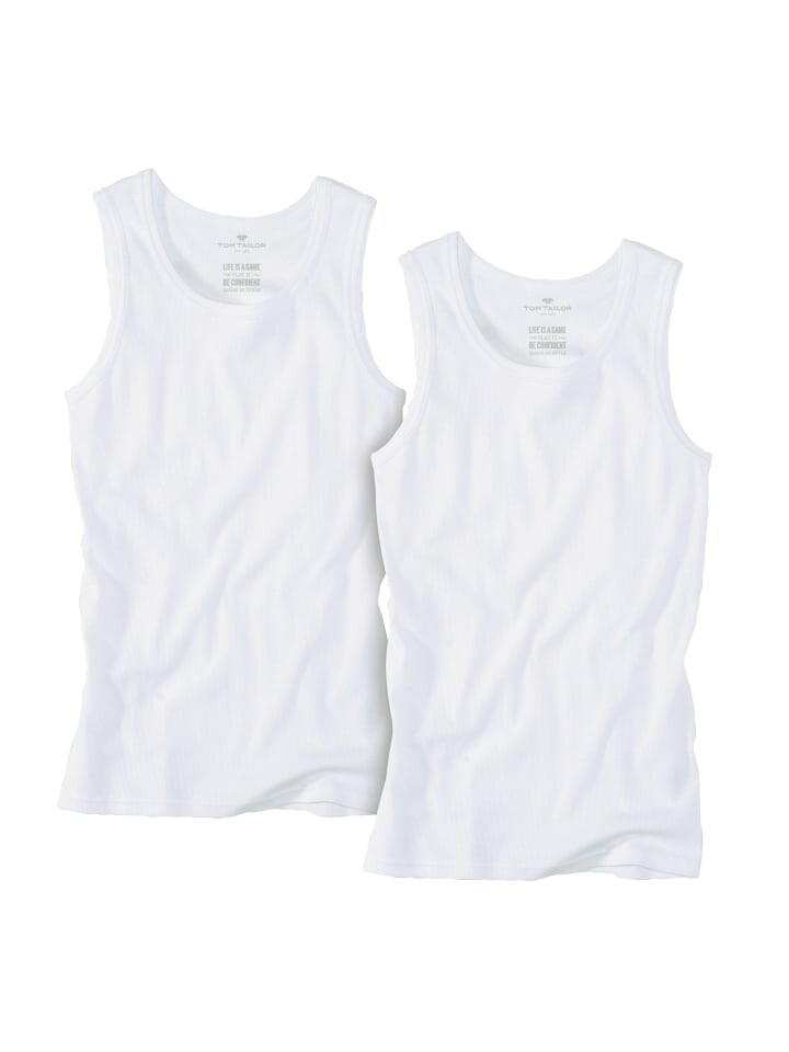 Майка Tom Tailor 2er Pack, белый
Майка Tom Tailor 2er Pack, белый