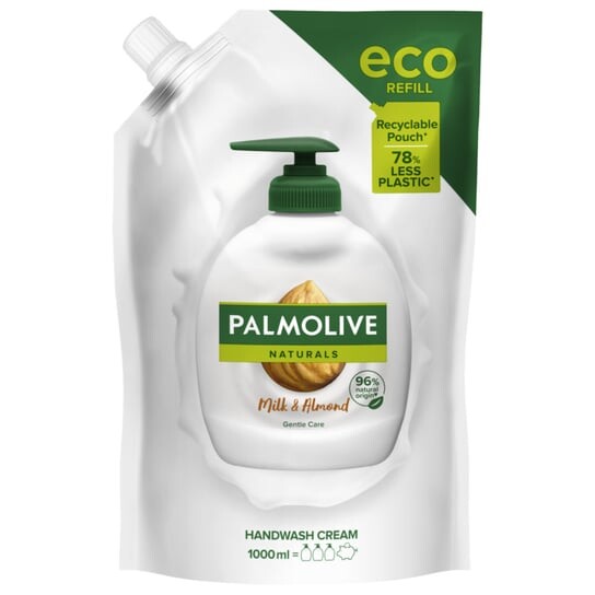 Жидкое мыло МОЛОЧНЫЙ МИНДАЛЬ, 1 л Palmolive
Жидкое мыло МОЛОЧНЫЙ МИНДАЛЬ, 1 л Palmolive