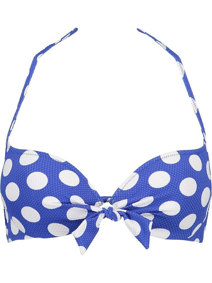 Верх бикини United Colors of Benetton, цвет blau/weiß
Верх бикини United Colors of Benetton, цвет blau/weiß