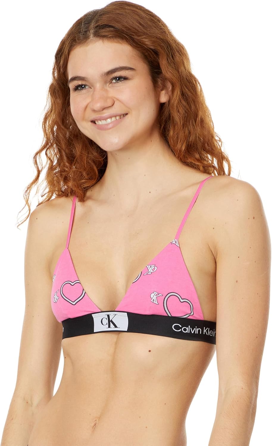 Calvin Klein 1996 Cotton Unline Triangle, Neon Heart/Carmine Rose
Calvin Klein 1996 Cotton Unline Triangle, Neon Heart/Carmine Rose