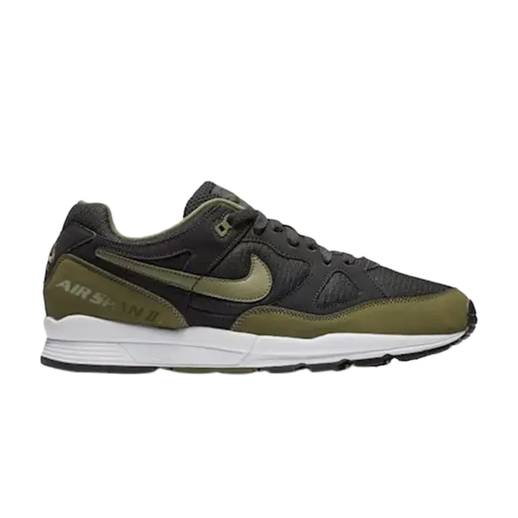 Кроссовки Nike Air Span 2 'Black Olive Canvas', черный
Кроссовки Nike Air Span 2 'Black Olive Canvas', черный