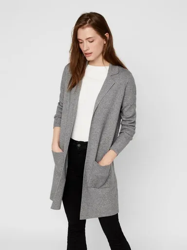 Длинный кардиган Vero Moda "VMTASTY FULLNEEDLE LS NEW COATIGAN", удлиненный вариант, серый
Длинный кардиган Vero Moda "VMTASTY FULLNEEDLE LS NEW COATIGAN", удлиненный вариант, серый