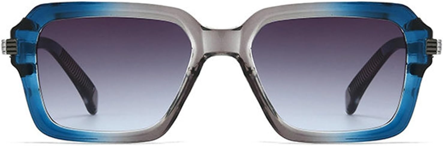 Мужские солнцезащитные очки Willochra в стиле ретро, квадратные, с градиентным переходом цвета, защита от УФ-излучения UV400, женские солнцезащитные очки с заклепками, сине-зеленые, в тренде, C3
Мужские солнцезащитные очки Willochra в стиле ретро, квадратные, с градиентным переходом цвета, защита от УФ-излучения UV400, женские солнцезащитные очки с заклепками, сине-зеленые, в тренде, C3