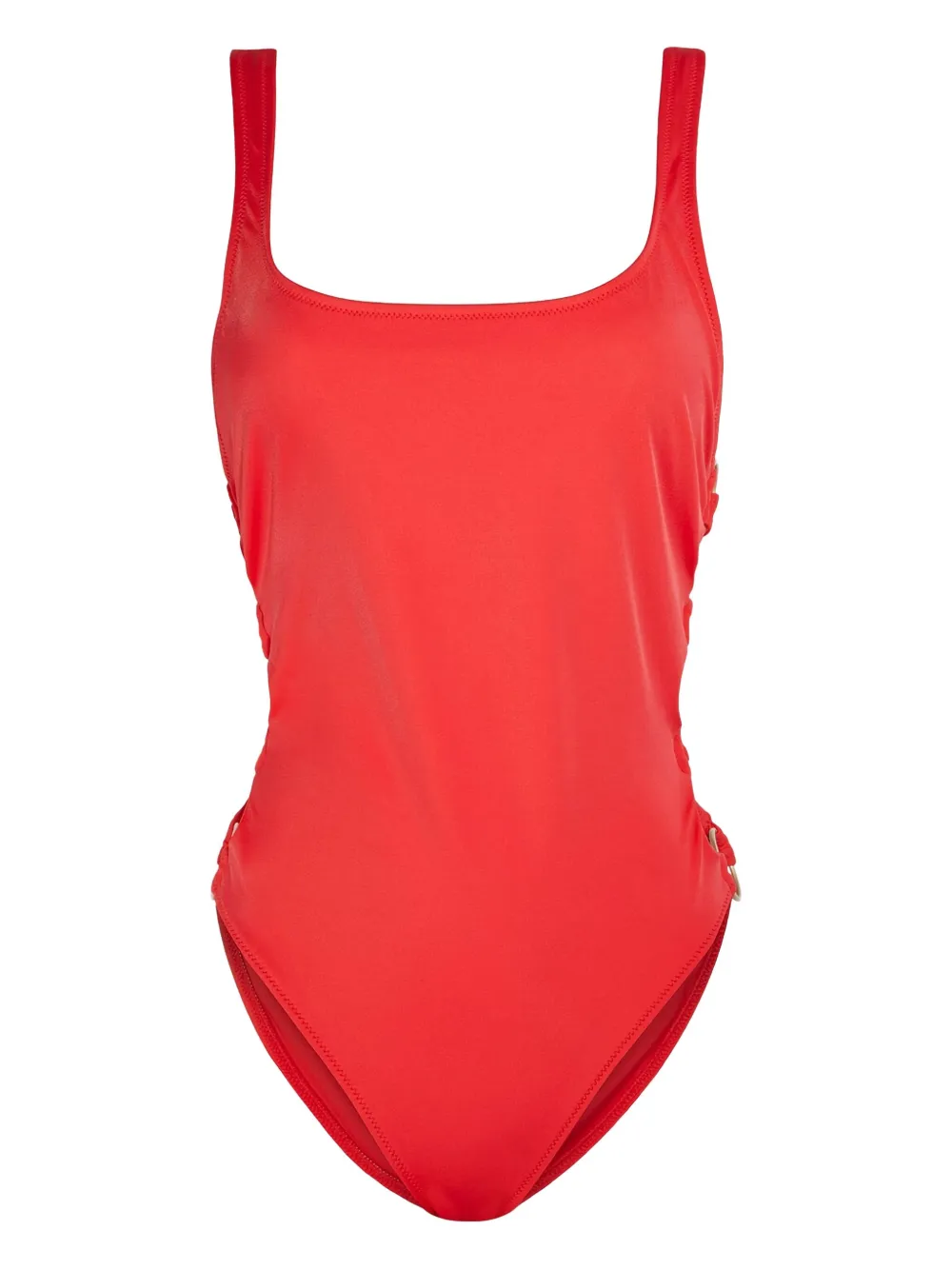 Слитный купальник с вырезами Jennifer Solid & Striped, красный
Слитный купальник с вырезами Jennifer Solid & Striped, красный