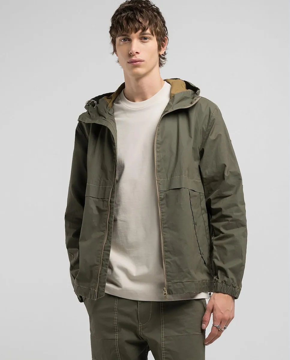 Мужская куртка с молнией и капюшоном Replay, темно-зеленый
Мужская куртка с молнией и капюшоном Replay, темно-зеленый