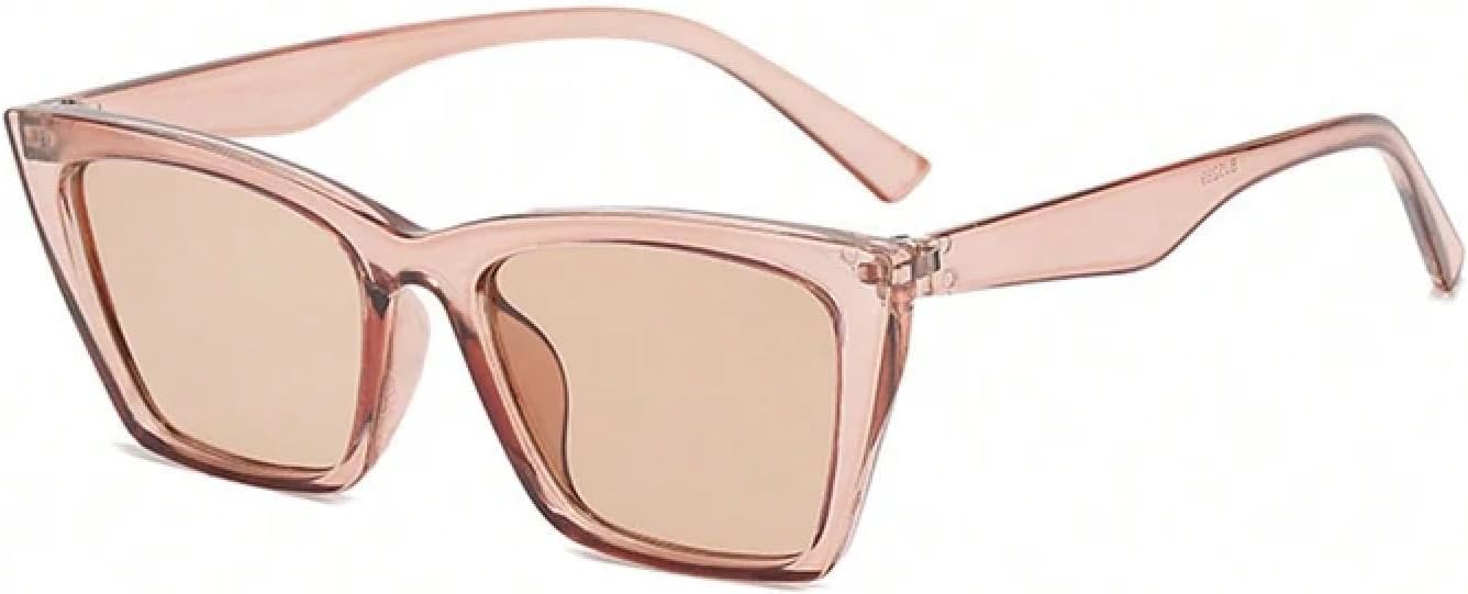 Солнцезащитные очки с защитой от УФ-излучения UV400 | Маленькая оправа «кошачий глаз» | Для женщин и мужчин, для занятий спортом на открытом воздухе и вождения DSVIGF, Champagne
Солнцезащитные очки с защитой от УФ-излучения UV400 | Маленькая оправа «кошачий глаз» | Для женщин и мужчин, для занятий спортом на открытом воздухе и вождения DSVIGF, Champagne