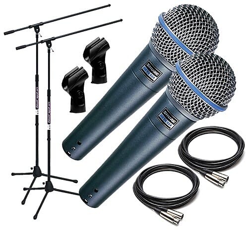 Динамический вокальный микрофон Shure BETA 58A Handheld Supercardioid Dynamic Microphone
Динамический вокальный микрофон Shure BETA 58A Handheld Supercardioid Dynamic Microphone