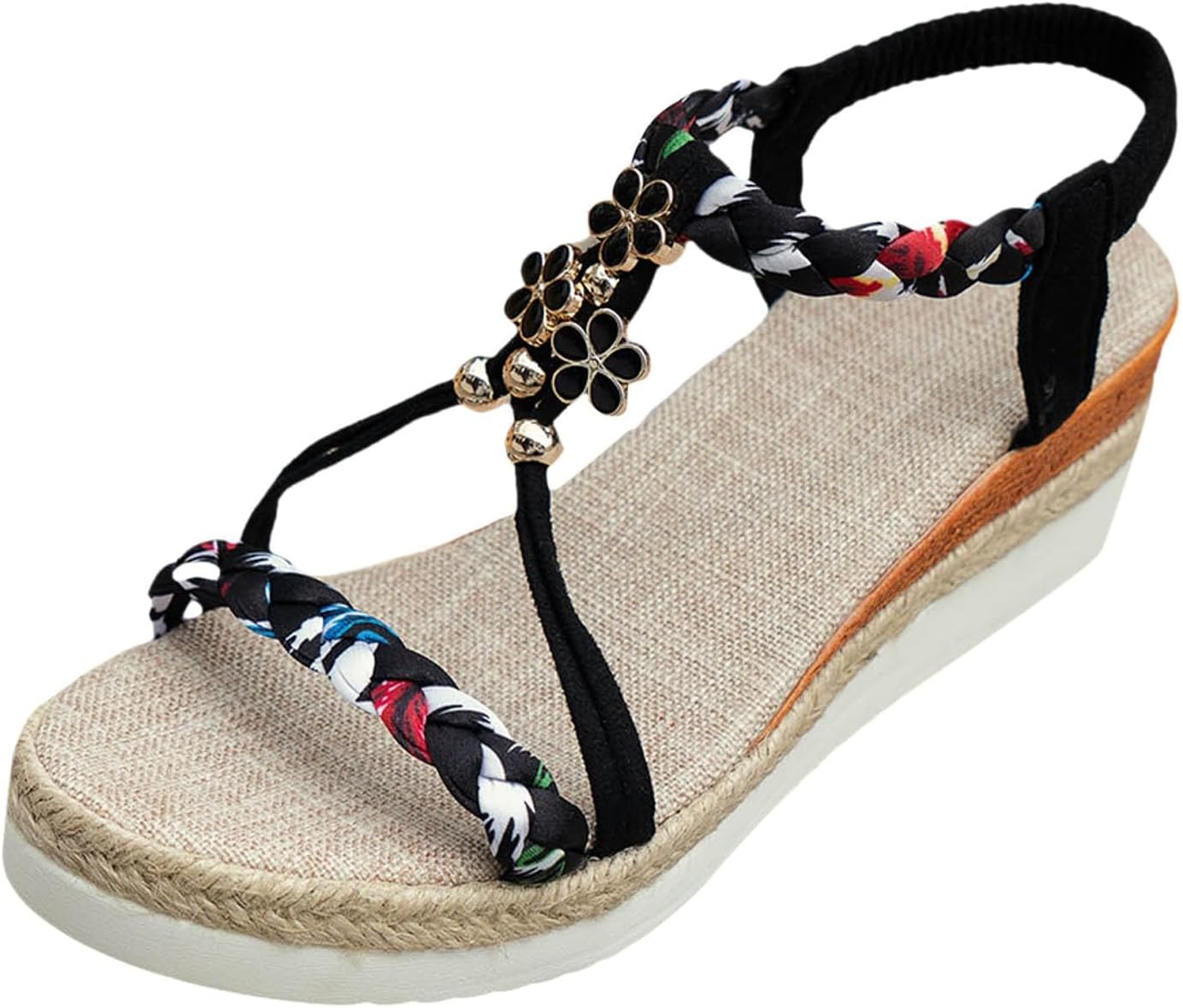 Бохо низкие сандалии на танкетке для женщин, летняя мода, широкая платформа, с пряжкой на щиколотке, пляжная обувь, повседневные модные разноцветные сандалии с открытым носком и плетением Kajxz
Бохо низкие сандалии на танкетке для женщин, летняя мода, широкая платформа, с пряжкой на щиколотке, пляжная обувь, повседневные модные разноцветные сандалии с открытым носком и плетением Kajxz