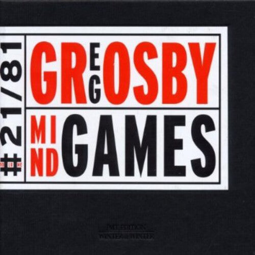 CD диск Osby, Greg: Mindgames
CD диск Osby, Greg: Mindgames
