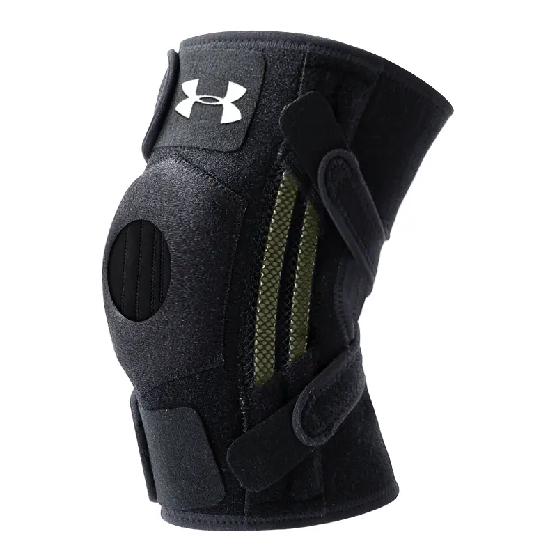 Наколенник 4-х пружинный для бега, альпинизма, велоспорта, футбола, бадминтона, баскетбола унисекс Under Armour, черный
Наколенник 4-х пружинный для бега, альпинизма, велоспорта, футбола, бадминтона, баскетбола унисекс Under Armour, черный