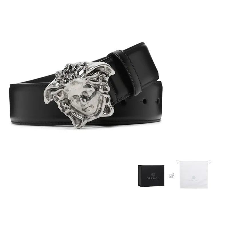 Ремень мужской из кожи коровы Medusa шириной 3,8 см VERSACE, черный
Ремень мужской из кожи коровы Medusa шириной 3,8 см VERSACE, черный