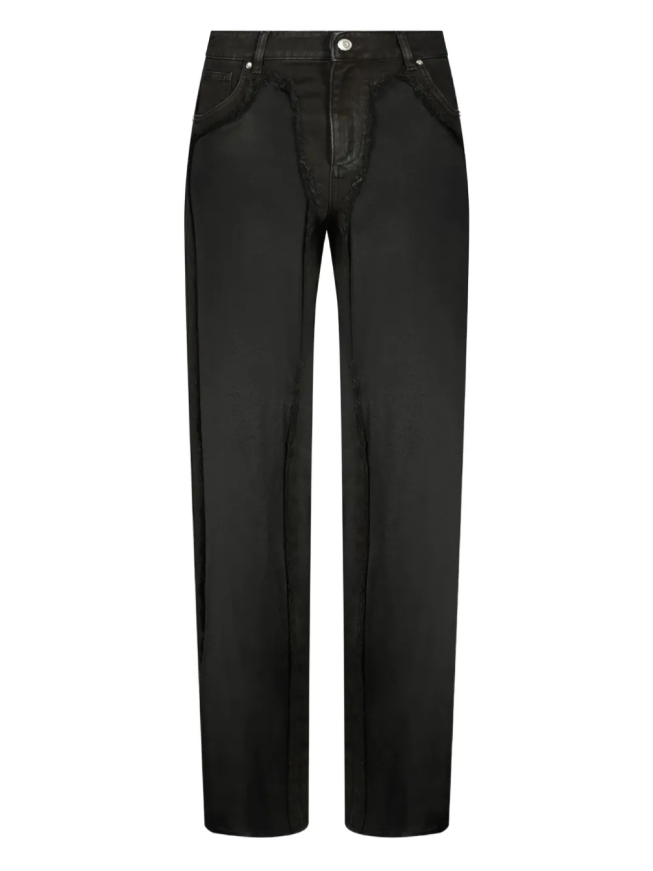 Джинсы с потертостями Blumarine, черный
Джинсы с потертостями Blumarine, черный