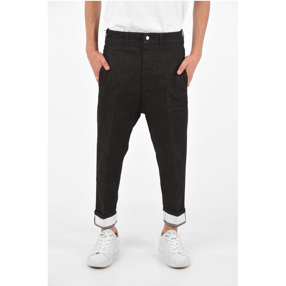 Черные хлопковые джинсы Деним Neil Barrett, Black
Черные хлопковые джинсы Деним Neil Barrett, Black