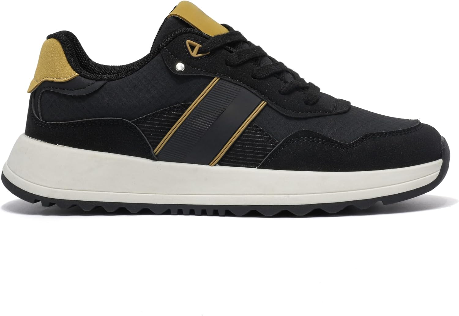 Мужские кроссовки для спорта, черные сетчатые беговые туфли с белой подошвой, повседневные спортивные туфли для ходьбы Generic
Мужские кроссовки для спорта, черные сетчатые беговые туфли с белой подошвой, повседневные спортивные туфли для ходьбы Generic