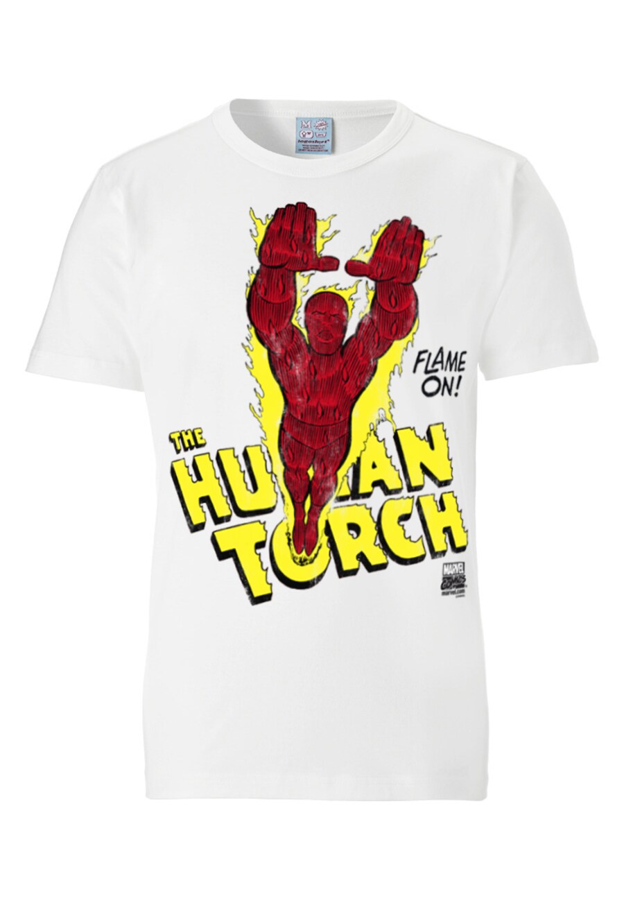 Классическая футболка LOGOSHIRT Shirt Human Torch, белый
Классическая футболка LOGOSHIRT Shirt Human Torch, белый