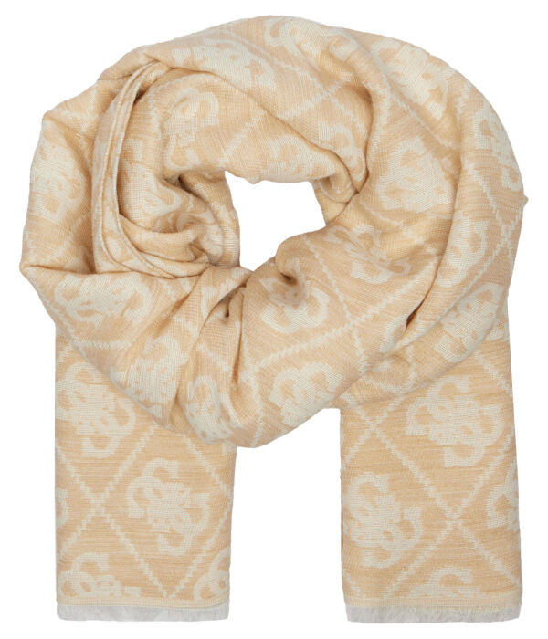 Двусторонний шарф орлина Guess, желтый
Двусторонний шарф орлина Guess, желтый