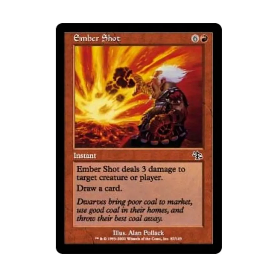 CCG Эмбер Шот (К), MTG - Judgment
CCG Эмбер Шот (К), MTG - Judgment