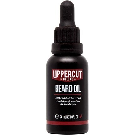 Легкий кондиционер для бороды Beard Oil с эфирными маслами, 30 мл, Uppercut Deluxe