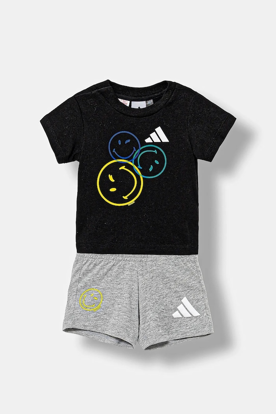 Детский хлопковый комплект Adidas, черный
Детский хлопковый комплект Adidas, черный