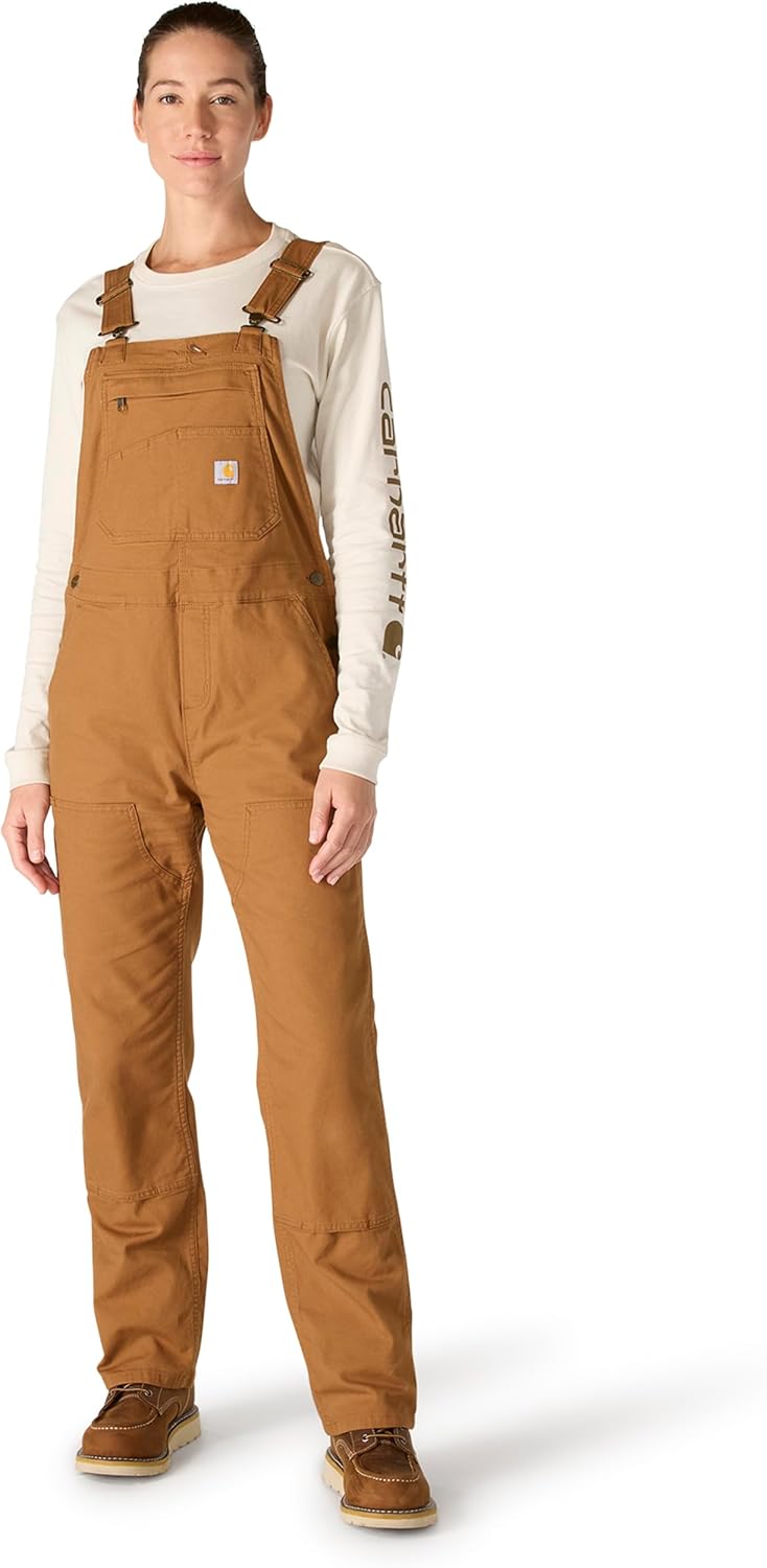 Carhartt Women's Crawford комбинезон с двойной передней частью, Carhartt Brown
Carhartt Women's Crawford комбинезон с двойной передней частью, Carhartt Brown