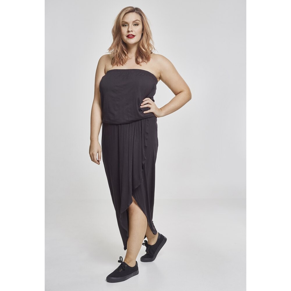 Платье Urban Classics Vicoe Bandeau Big, черный
Платье Urban Classics Vicoe Bandeau Big, черный