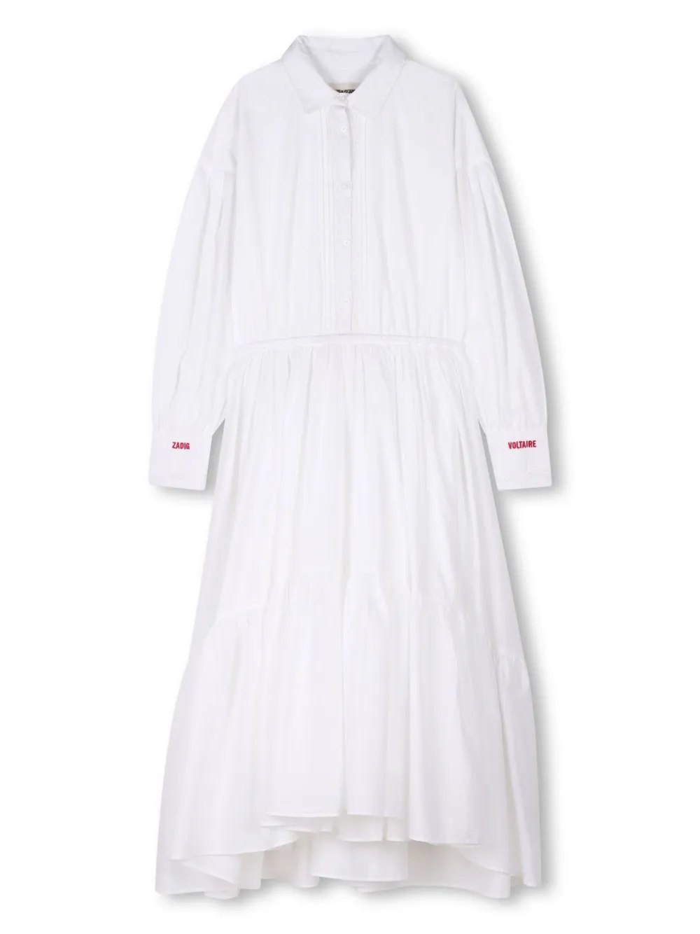 Платье миди со складками Zadig & Voltaire Kids, белый
Платье миди со складками Zadig & Voltaire Kids, белый