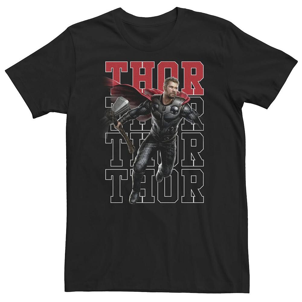 Футболка Big & Tall Marvel Avengers Endgame в позе Тора с именем Stack, черный
Футболка Big & Tall Marvel Avengers Endgame в позе Тора с именем Stack, черный