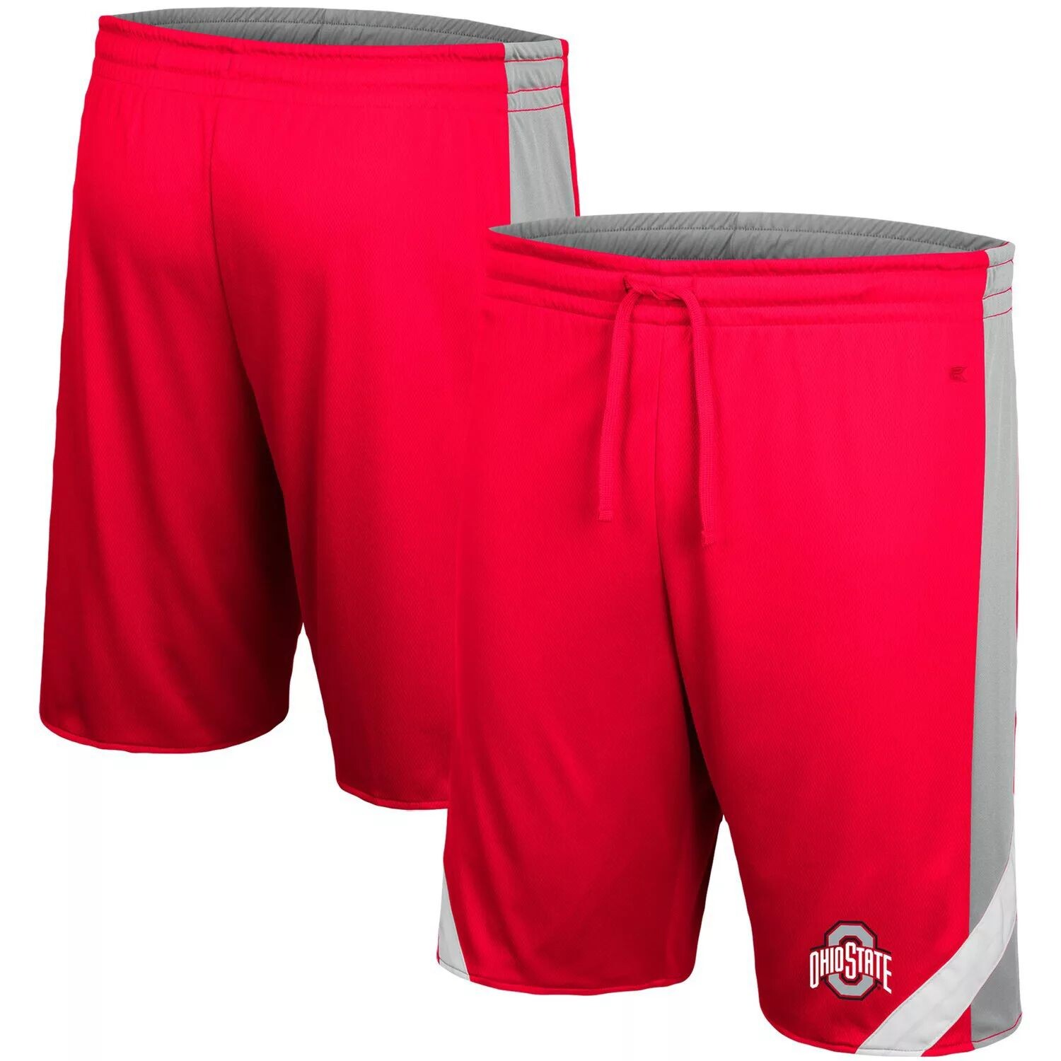 Мужские двусторонние шорты алого/серого цвета Ohio State Buckeyes Big & Tall Team Colosseum
Мужские двусторонние шорты алого/серого цвета Ohio State Buckeyes Big & Tall Team Colosseum