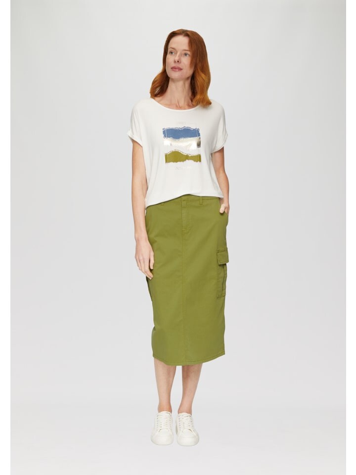 Длинная юбка sOliver lang, оливковый
Длинная юбка sOliver lang, оливковый