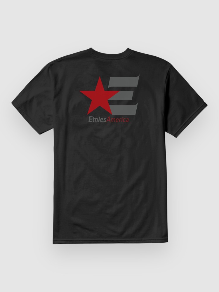 Футболка Etnies America T-Shirt, black/red/white
Футболка Etnies America T-Shirt, black/red/white