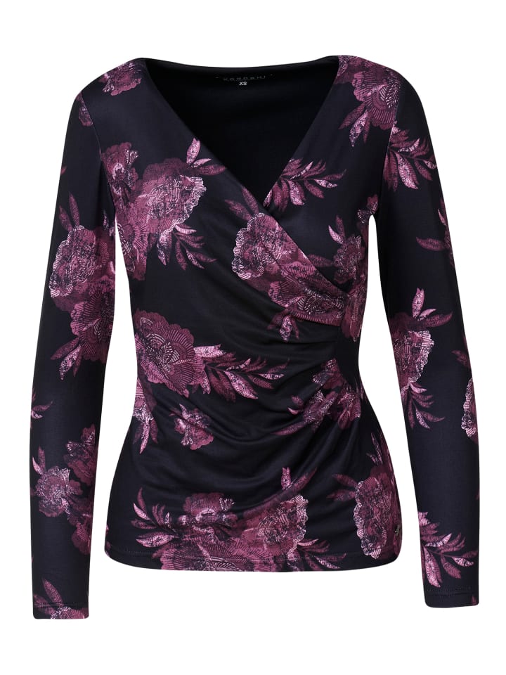 Женская футболка с длинными рукавами и перекрестным вырезом горловины ЧЕРНОГО ЦВЕТА KOROSHI, Черный, Женская футболка с длинными рукавами и перекрестным вырезом горловины ЧЕРНОГО ЦВЕТА KOROSHI
Женская футболка с длинными рукавами и перекрестным вырезом горловины ЧЕРНОГО ЦВЕТА KOROSHI, Черный, Женская футболка с длинными рукавами и перекрестным вырезом горловины ЧЕРНОГО ЦВЕТА KOROSHI