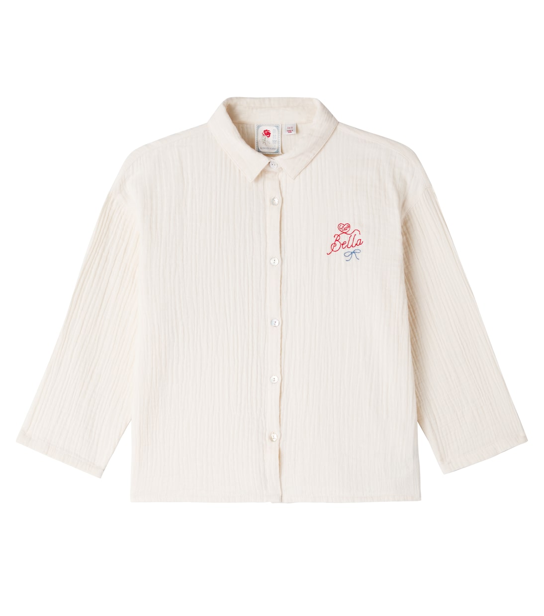 x RHW Белла хлопковая рубашка Konges Sløjd, Mother Of Pearl
x RHW Белла хлопковая рубашка Konges Sløjd, Mother Of Pearl