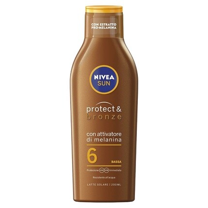 Protect & Bronze Низкая защита 200мл, Nivea
Protect & Bronze Низкая защита 200мл, Nivea