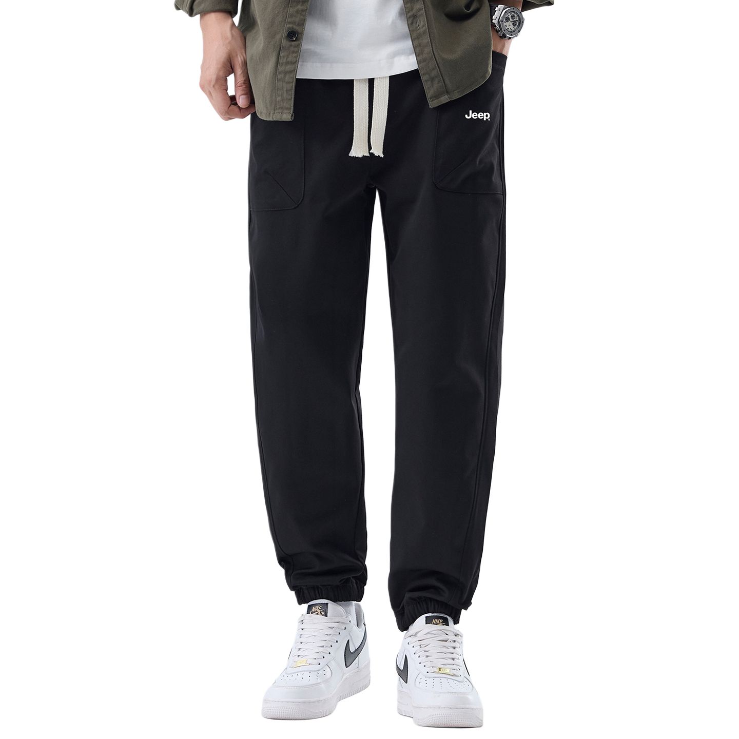 Повседневные брюки Unisex Moderate Cuffed Jeep, черный
Повседневные брюки Unisex Moderate Cuffed Jeep, черный