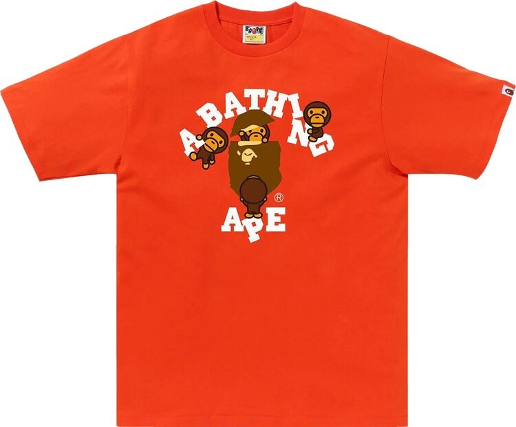 Футболка BAPE College Milo 'Orange', оранжевый
Футболка BAPE College Milo 'Orange', оранжевый