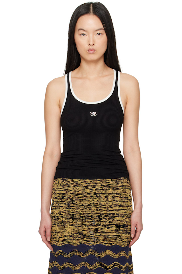 Звуковой топ Wales Bonner, черный
Звуковой топ Wales Bonner, черный