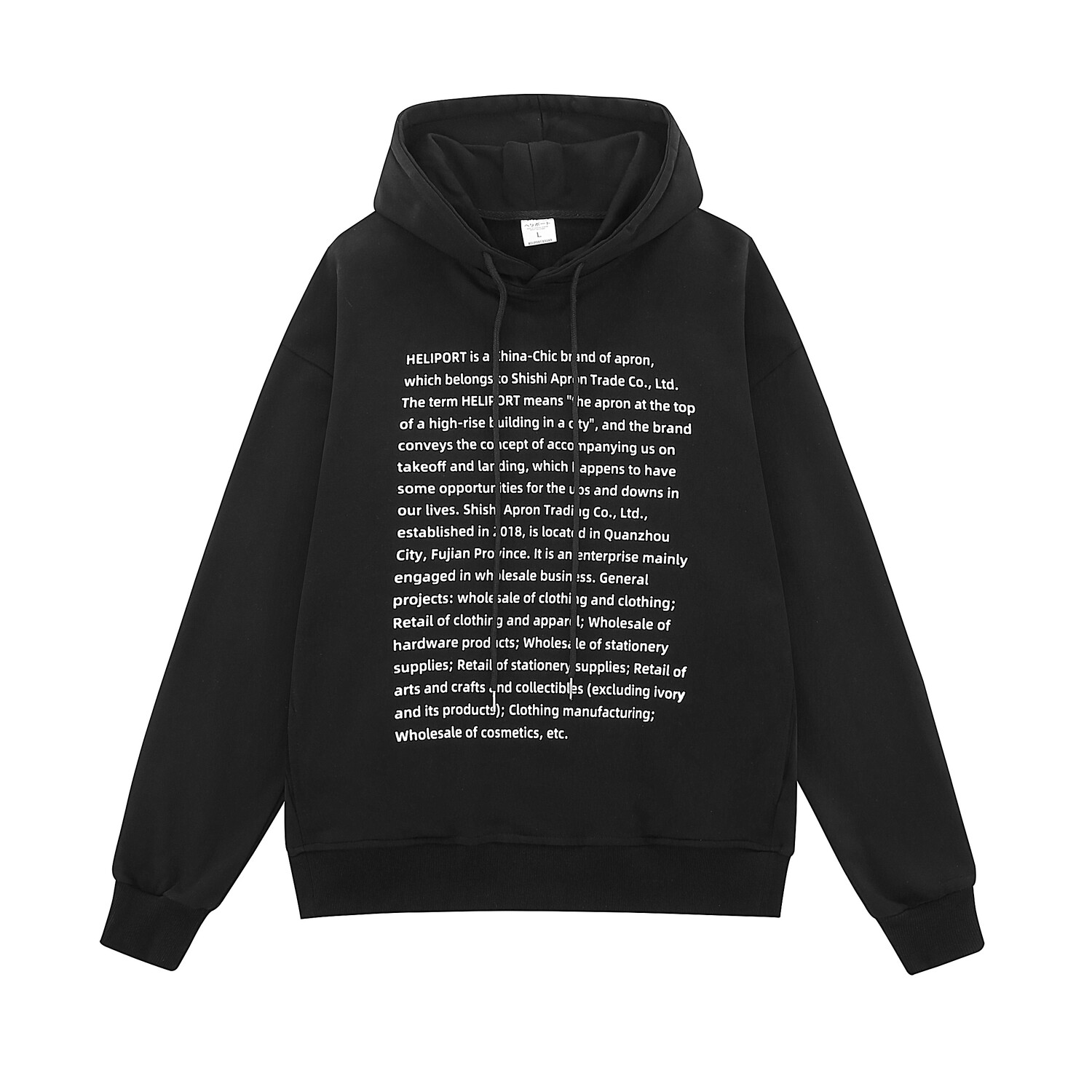 Толстовка унисекс HELIPORT, Черный
Толстовка унисекс HELIPORT, Черный