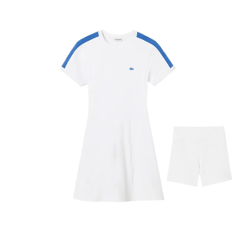 Женское платье с коротким рукавом LACOSTE, белый
Женское платье с коротким рукавом LACOSTE, белый