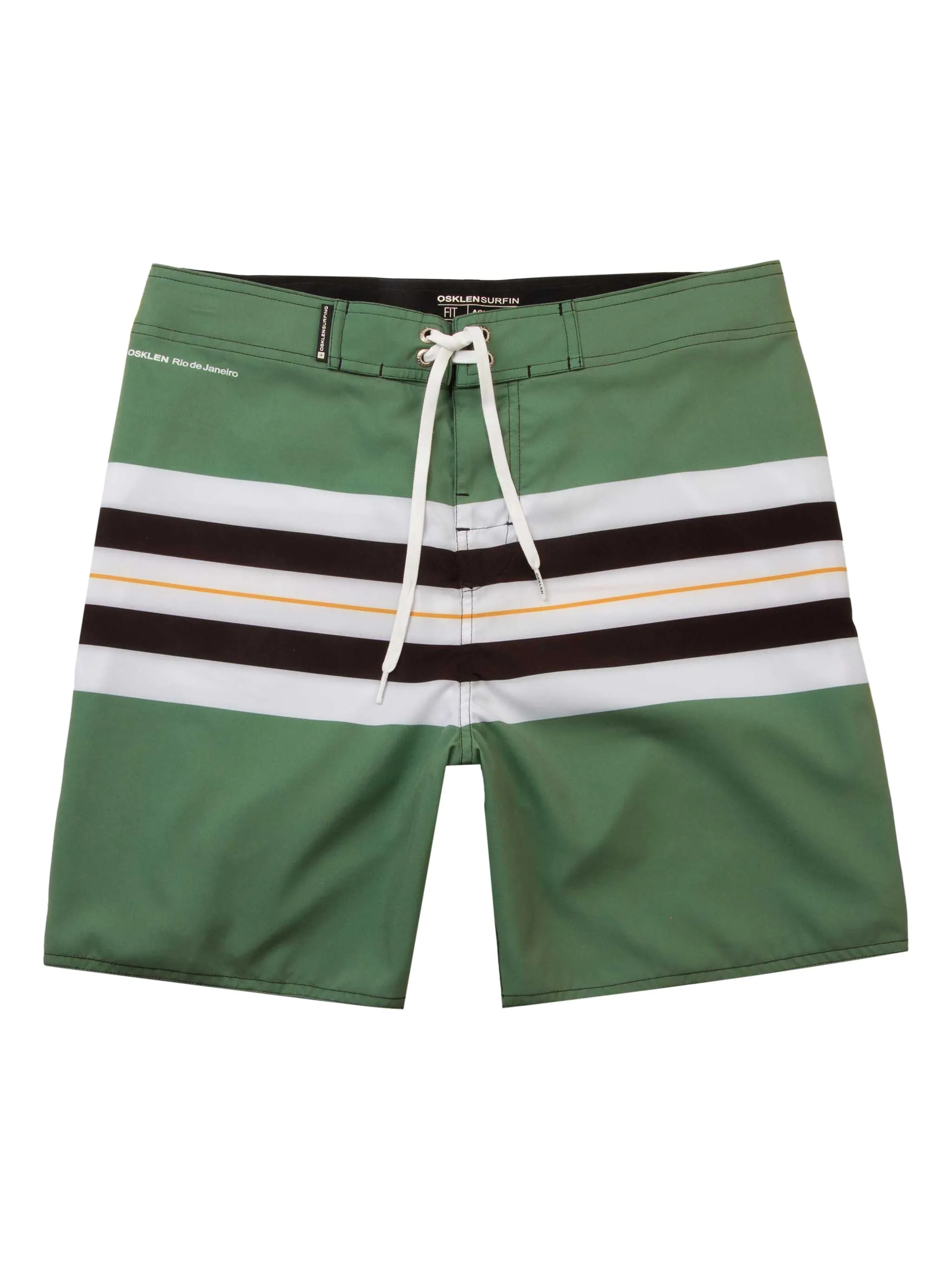 Плавки-шорты в полоску Osklen, зеленый
Плавки-шорты в полоску Osklen, зеленый