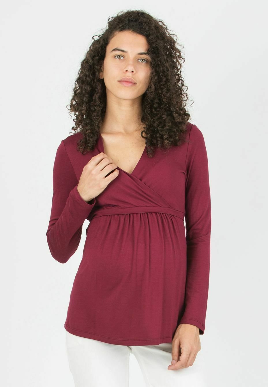 Топ с длинными рукавами MARGHERITA Attesa Maternity, бордовый
Топ с длинными рукавами MARGHERITA Attesa Maternity, бордовый