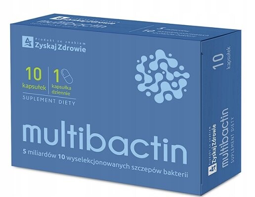 Диетическая добавка Get Healthy, пробиотик-пребиотик мультибактин, 10 капсул Zyskaj Zdrowie
Диетическая добавка Get Healthy, пробиотик-пребиотик мультибактин, 10 капсул Zyskaj Zdrowie