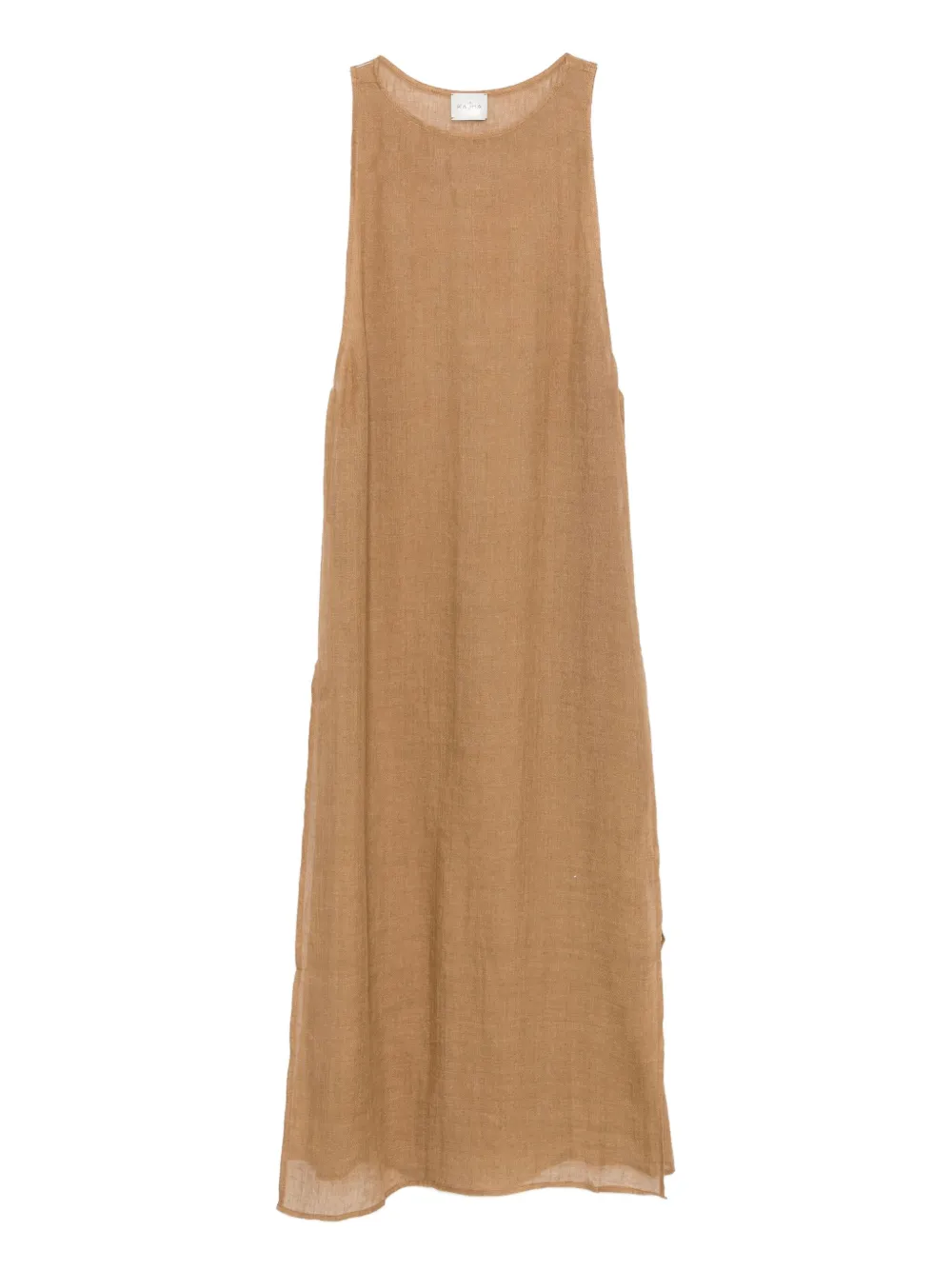 Платье макси с боковыми разрезами Jarajus из льна Le Kasha, нейтральный 
Платье макси с боковыми разрезами Jarajus из льна Le Kasha, нейтральный