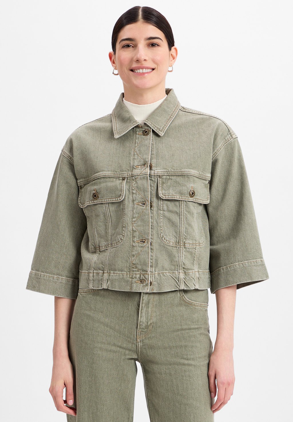 Джинсовая куртка Mos Mosh, темно-зеленый
Джинсовая куртка Mos Mosh, темно-зеленый