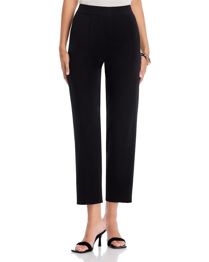 Прямые брюки на резинке Misook, черный
Прямые брюки на резинке Misook, черный