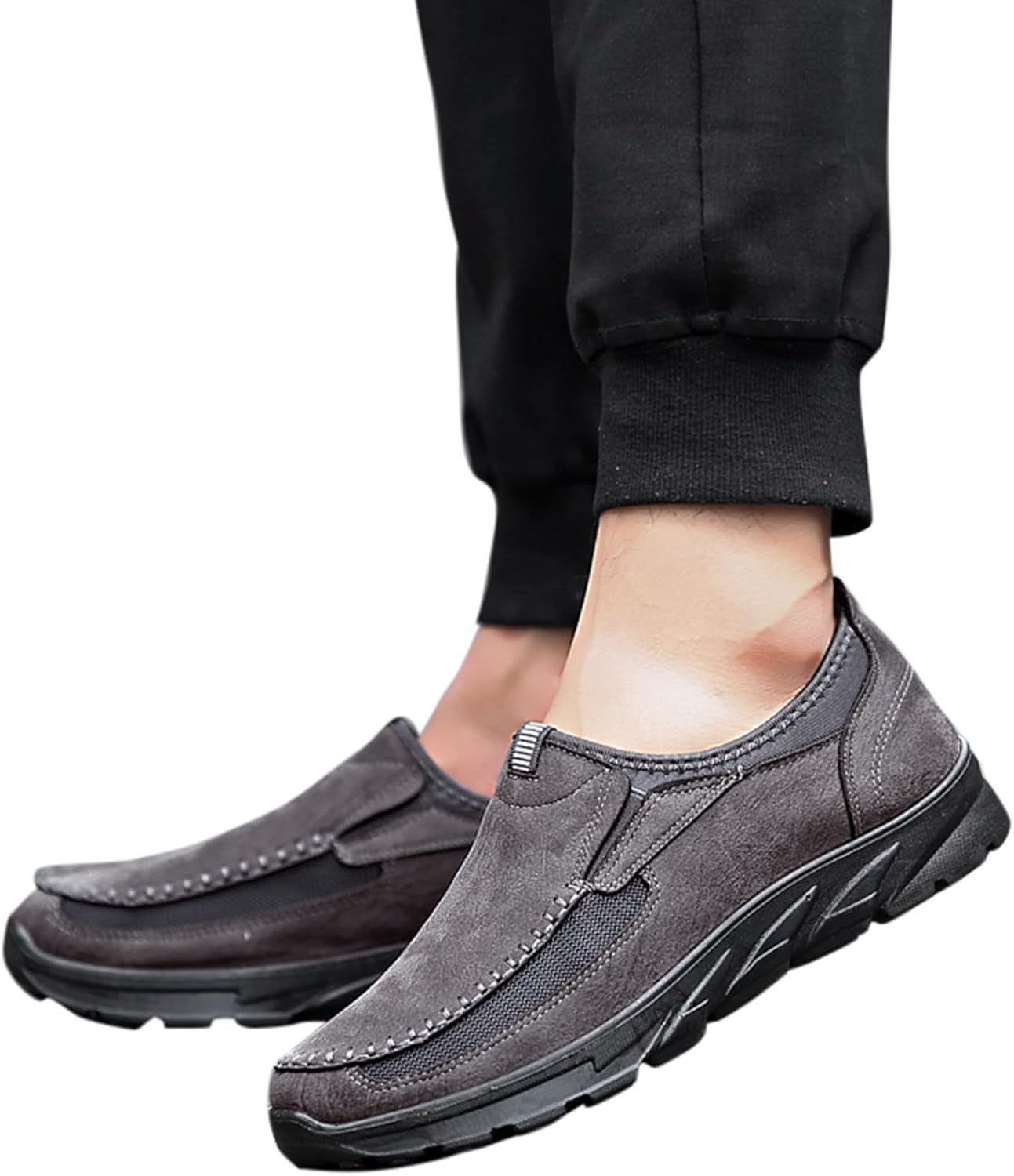 Мужские кроссовки-оксфорды Hbeylia, деловые повседневные ходовые туфли, модные, с круглым носком, без шнурков, удобные теннисные туфли, с крылышком, для прогулок на улице, серый
Мужские кроссовки-оксфорды Hbeylia, деловые повседневные ходовые туфли, модные, с круглым носком, без шнурков, удобные теннисные туфли, с крылышком, для прогулок на улице, серый