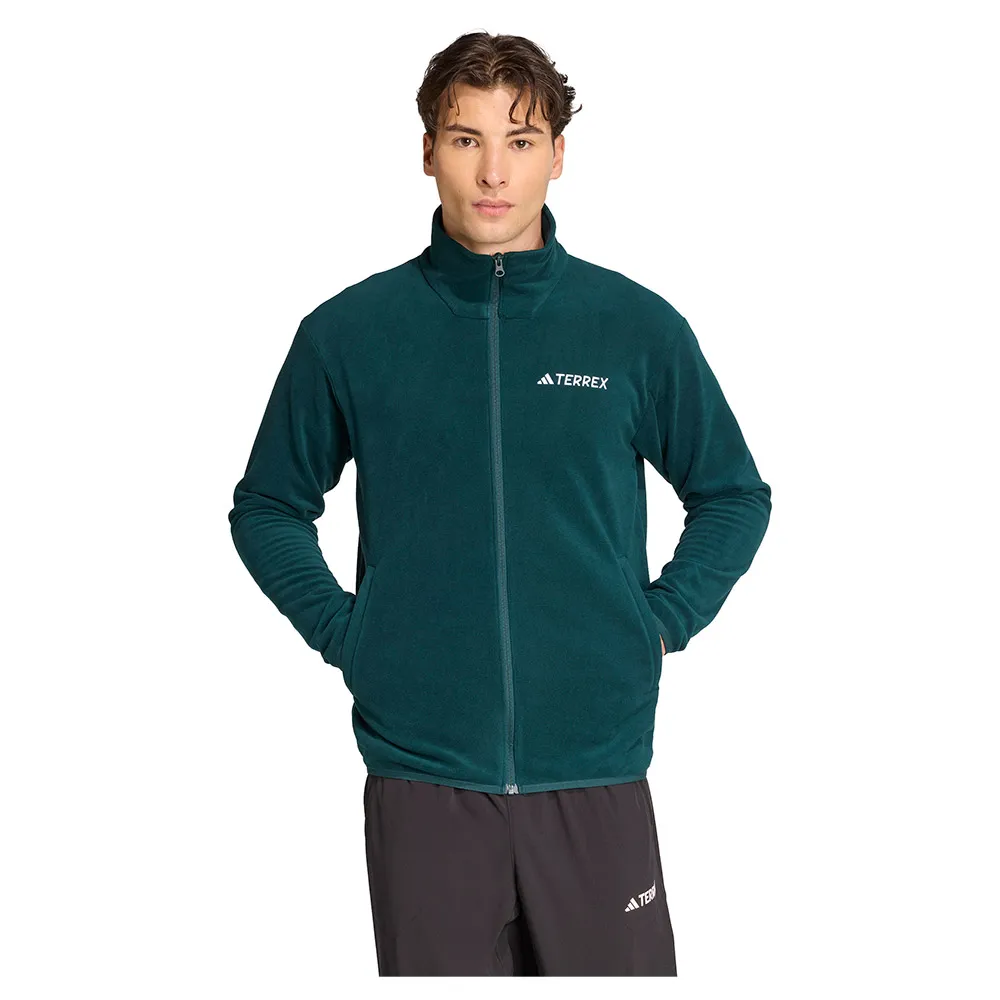 Флис adidas Multi Essentials full zip, зеленый
Флис adidas Multi Essentials full zip, зеленый