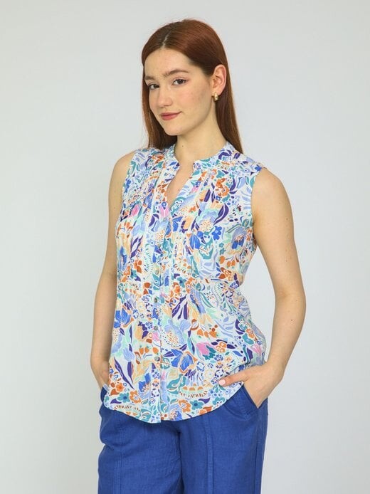 Льняная блузка Vicci Germany, синий
Льняная блузка Vicci Germany, синий