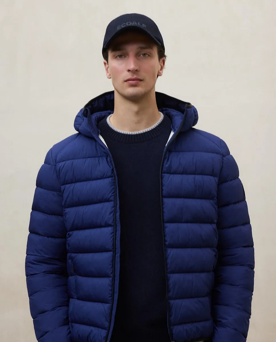 Мужская куртка с капюшоном и двойной молнией Ecoalf, темно-синий
Мужская куртка с капюшоном и двойной молнией Ecoalf, темно-синий